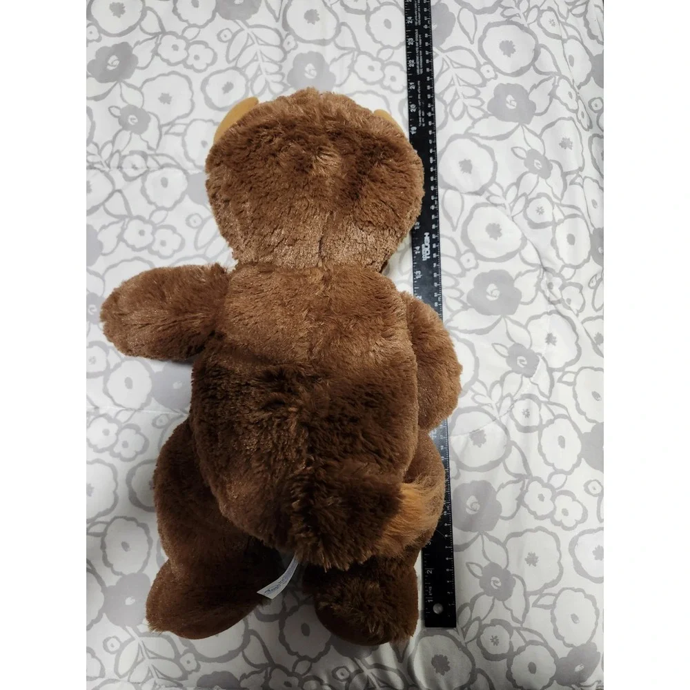 Wishpets Plush Buffalo Bison 2015 Brown 19